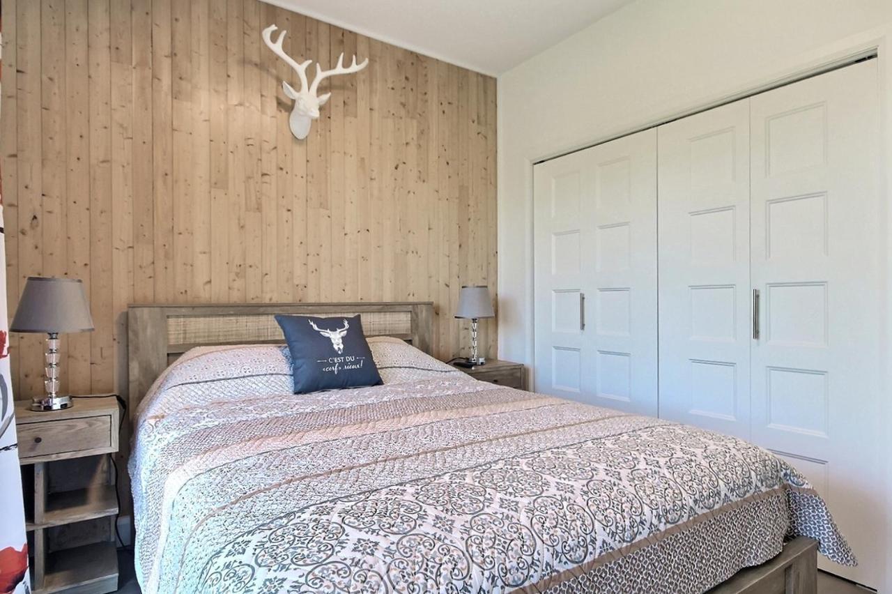 Good Vibes Only -Modern And Spacious 2 Bedroom Condo 4 Beds Free Parking, Gym Québec Eksteriør bilde